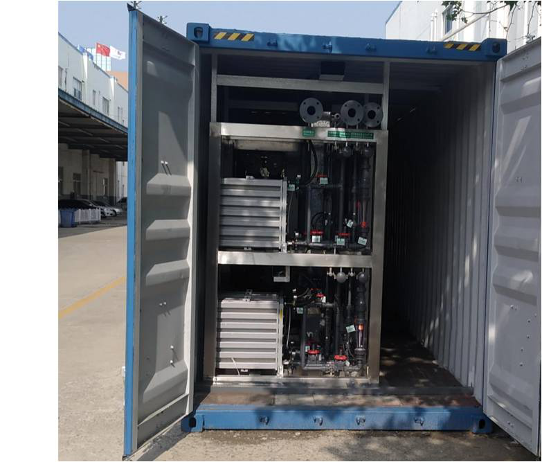Mobile container purified water system widely used in outdoor water treatment from Chinese factory ZZ